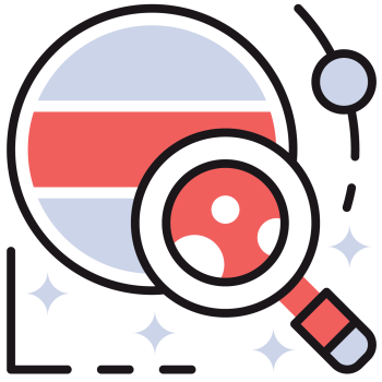 Magnifying glass graphic